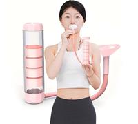 Breathing Trainer with Adjustable Resistance - Lung Trainer to Increase Lung Capacity & Endurance, for Performance Sports, Fitness, Yoga & Respiratory Therapy - Portable, Without Electricity
