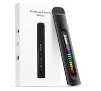 Breathing Training Device,Respiratory Muscle Training for Better Breath,Guided Smart Breathing Exercise Assistant for Athletes and Sportspersons