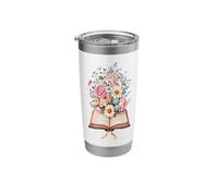 Breathtaking Botanical Biblical Design Stainless Steel Insulated Tumbler