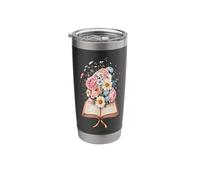 Breathtaking Botanical Biblical Design Stainless Steel Insulated Tumbler