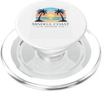 Breathwork Meditation Mindfulness Coastal Zen Flower Energy PopSockets PopGrip for MagSafe