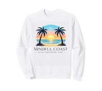 Breathwork Meditation Mindfulness Coastal Zen Flower Energy Sweatshirt