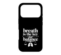 Breathwork Practitioners Mindful Breathing Relaxation Case for iPhone 17 Pro