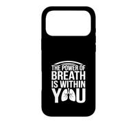 Breathwork Practitioners Mindful Breathing Relaxation Case for iPhone 17 Pro Max