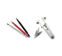 BREAUX 3 Pieces Watch Needle Press Accessories Kit & 1set Watch Bracelet Pliers Standard of Spring Bar Remover Watch Bands Werkzeugsatz für Uhrenreparatur