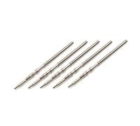 BREAUX 5Pcs Movement Watch Steel Stem Crown Kit Watch of Parts NH35 NH36 NH38 NH39 Movement Watch Stem Spare Parts Werkzeugsatz für Uhrenreparatur
