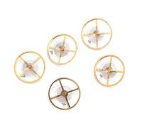 BREAUX 5Pcs Watch Repair Part Balance Wheel Replacement Accessory for 8205 Watch Movement Watch Part Watch Tool for Watchmaker Werkzeugsatz für Uhrenreparatur