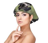 BREAUX Adorable Schnauzer Bonnet for Hair Protection, Sleep Cap for Women and Men, Soft Satin Sleep Cap with Elastic Band Black, Black, One Size, Black, One Size
