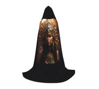 BREAUX Ancient Egypt Tribe Series Hooded cape, fit for role-playing, stage costumes, winter activities, and casual wear