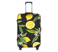 BREAUX citrus fruit pattern print Luggage Protective Covers Luggage Sleeves Luggage Decorative Covers, Zip Luggage Covers, White, X-Large