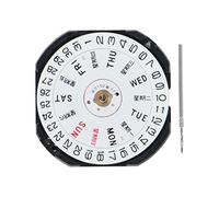 BREAUX Watch Accessories VX33E Movement VX33 Three Pin Double Calendar Window Quartz Movement Without Batteries Werkzeugsatz für Uhrenreparatur