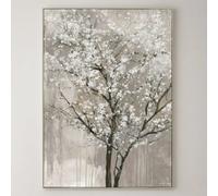 breccia canvas blossom breeze wall art in gold frame