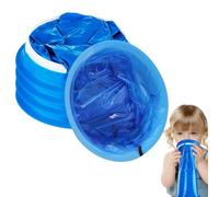 Brechbeutel Spit Bags Pack of 5 Poop Bags with Ring High Density 1000 ml Disposable Emesis Bag for Travel Sickness Morning Nausea Children and Adults