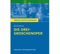 Brecht, B: Dreigroschenoper Von Bertolt Brecht Book NEW