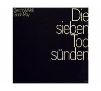 Brecht & Weill - Gisela May - Die Sieben Todsünden (Seven Deadly Sins) [Vinyl LP record] [Schallplatte]