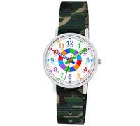 Brecjon Boys' Learning Watch Children from 6 Years 5 ATM Waterproof Gift Back to School Quartz Children's Watch 3D Design German Watch Brand Analogue, camouflage