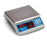 Brecknell B140-30kg Dual Range Professional Parts and Coin Counting Scales with Rechargeable Battery and Mains Power Adapter 0.5g Accuracy up to 15kg and 1g 15-30kg