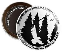 Brecon Beacons National Park, WALES Round Decorative Fridge Magnet