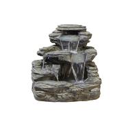 Brecon Falls Water Feature - L8.9 x W8.9 x H61.5 cm