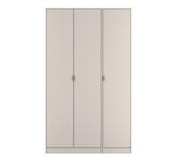 Breda Ready Assembled 3 Door Wardrobe in Kashmir Matt - Welcome Furniture | TJ Hughes