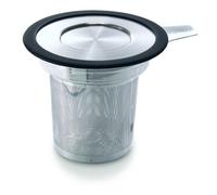 Bredemeijer forlife F433BLK Brew in Mug, Extra Fine Tea Infuser and Lid, Black