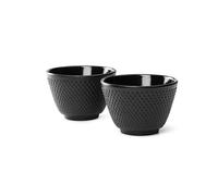 Bredemeijer Jang Japanese Tea Cups Set, Tea Mug, 2 x 100ml - Black