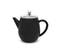Bredemeijer Stainless Steel Teapot 1.1 litres, Teapot with Infuser - Black