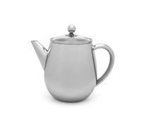 Bredemeijer Stainless Steel Teapot 1.1 litres, Teapot with Infuser - Silver
