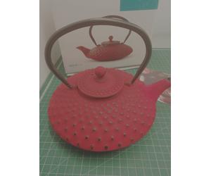 Bredemeijer Teapot Cast Iron XILIN Asia 0,8L red BNIB