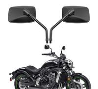 BREDUXSER M8 M10 Chrome Motorcycle Mirror Motorcycle Rearview Mirror Compatible with Shadow Rebel VTX 1300 1800 Vulcan VN 500800 1500 1600 SV650S Boulevard Scooter Street Bike (Black) #1)