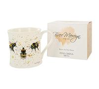 Bree Merryn Fine China Bee Happy Animal Mug Boxed Collection 8.5x8cm