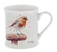Bree Merryn Fine China Robert Robin Tea/Coffee Boxed Mug 9oz 8.5x8cm