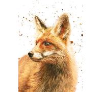 Bree Merryn Fox Lined Notebook: Plastic Free Packaging