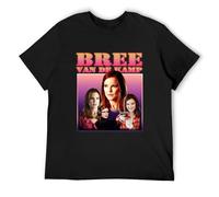 Bree Van De Kamp Homage Desperate Housewives O-Neck 100% Cotton Short Sleeve Unisex T-Shirt L Black