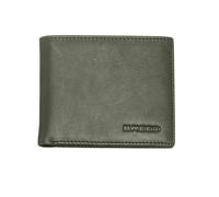 Breed Locke Genuine Leather Bi-Fold Wallet - Olive