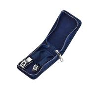 Breed Men's Dagger 2 Piece Surgical Steel Groom Kit in Blue Breed Blue