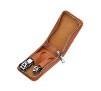 Breed Men's Dagger 2 Piece Surgical Steel Groom Kit in Camel Breed Camel