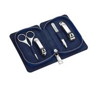 Breed Sabre 4 Piece Surgical Steel Groom Kit - Blue