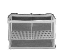 Breeder Box for Fish Tank, Breeding Box for Fish Tank Baby Fish Tank Fish Separation Net Fish Fry Hatchery with Suction Cups Aquarium Fish Incubator Mesh Box for Aquarium Accessory