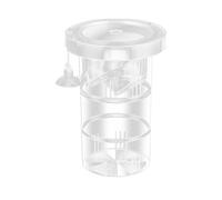 Breeder Box For Fish Tank - Fish Tank Breeding Hatchery Device, Floating Mesh Isolation F́ish Ţ Separator Set | For Fry Rearing Injured Aquatic Life Cultivation Guppy Betta Live