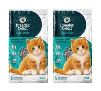 Breeder Celect Cat Litter 20L x 2. Biodegradable Recycled Paper