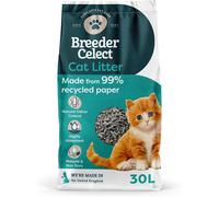 Breeder Celect Cat Litter - 30L All-Natural Kitten Litter FREE NEXT DAY DELIVERY