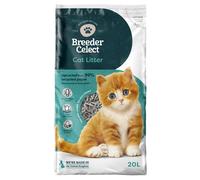 Breeder Celect Natural Cat Litter (20L) - 99 percent Recycled Paper, A