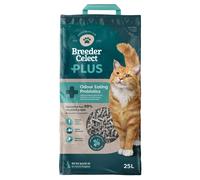 Breeder Celect Plus Probiotic Cat Litter (25L) - 99 Percent Recycled Paper, Absorbent Cat Litter, Natural Probiotics, Optimal Odor Control,