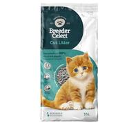 Breeder's Choice Paper Cat Litter (35L) - 99% Recycled Paper | Highly Absorbent with Excellent Odour Control. Non-Clumping, Biodegradable and Compostable. Safe and Non-Toxic. Made in UK.