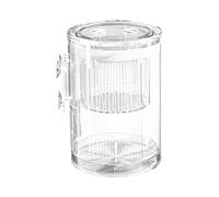 Breeding Box - Clear Acrylic Incubator with Subsuction Compaction | Live Shrimp, Betta, Guppy, Killifish Breeder Box | Safe Isolation Chamber for Aquari Fry