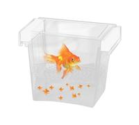 Breeding Box for Fish Bowl, Breeding Box with Mesh for Fish Tank | Floating Container Breeding Divider for Betta Guppy Alevines Shrimp Adaptation Reproduction Separation