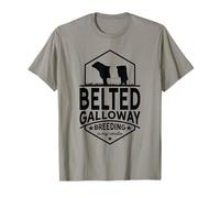 Breeding Cow Breakling Limits - Belted Galloway Cattle T-Shirt