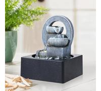 Breeins Tabletop Waterfall Fountain with LED Lighting - | TJ Hughes