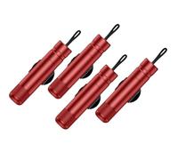 Breeker - Breeker Glass Breaker, Emergency Window Breaking Tool For New Cars Safe Hammer Car Window Breaker Under Water N114(4PCS-Red)